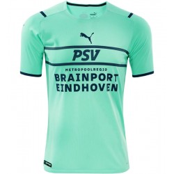 Camisola PSV Eindhoven Equipamento Terceiro 2021-2022 Manga Curta